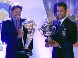 Kapil and Dhoni