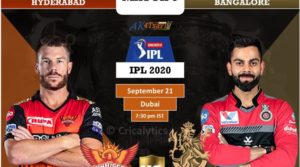 SRH vs RCB