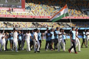 India win at the Gabba