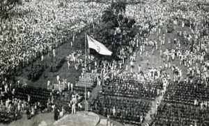 1947 Flag Hoisting