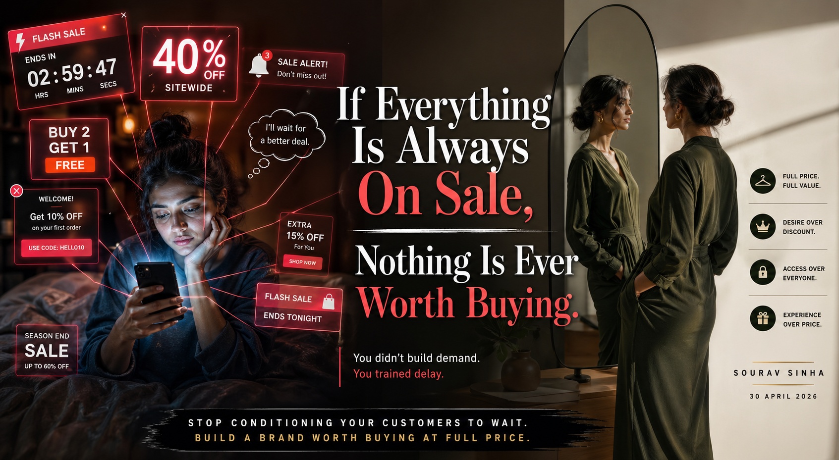 Shopify webstore discount